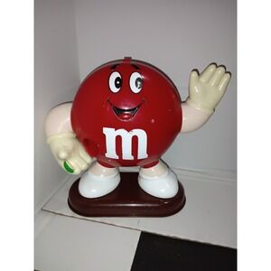 Mars Inc M&M Red candy dispenser 1991 Vintage